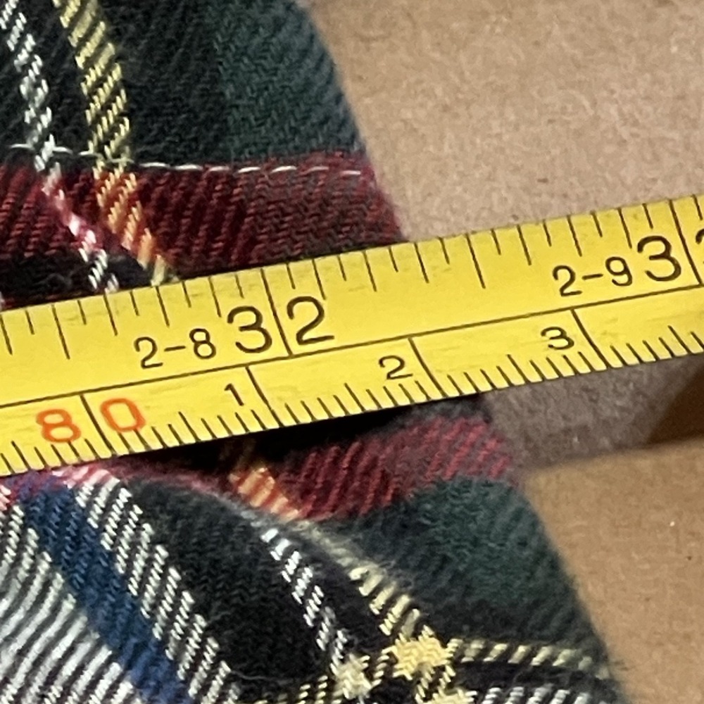 Ralph Lauren Shirt Mens 3XB Big Tartan Red/White Plaid Long Sleeve Flannel‎ - Picture 7 of 12